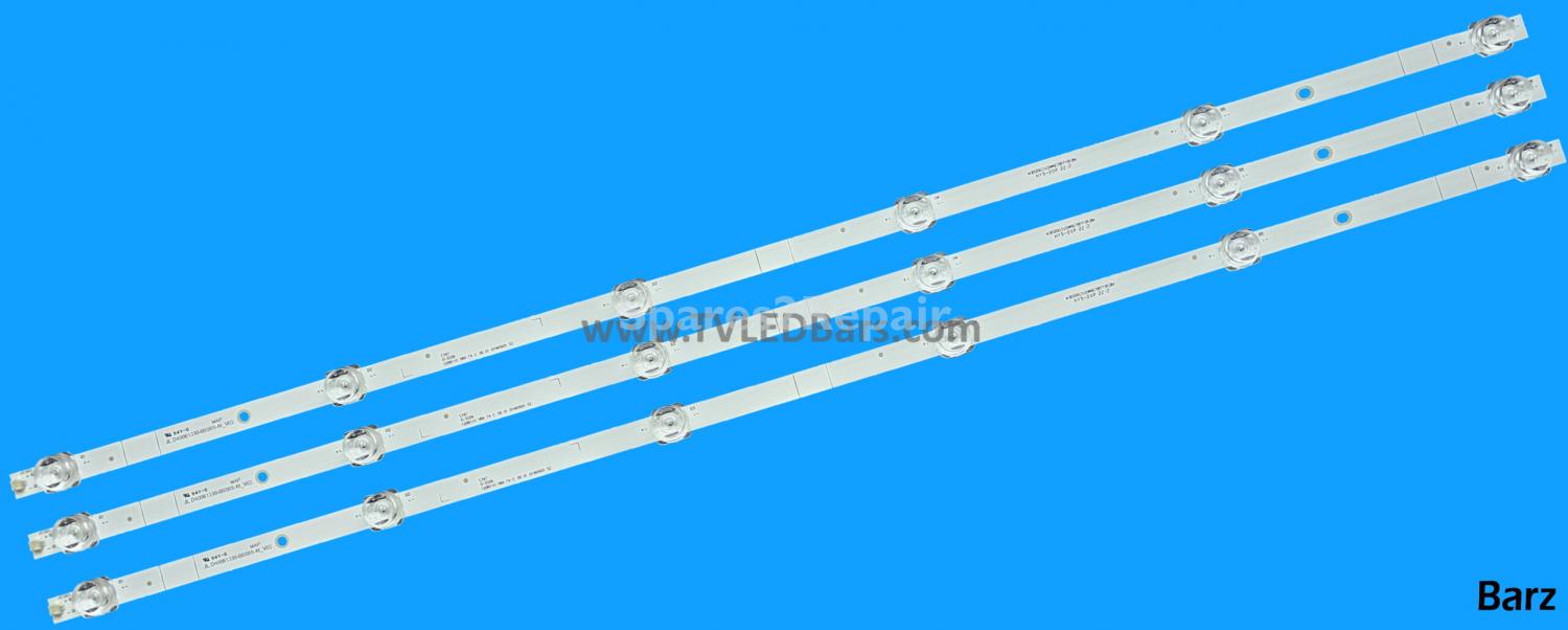 Hisense LED Backlight Array Hisense H40BE5000UK H40BE5500UK H40B5600UK 40" JHD396V1F01-TXL1 JHD396V1F02-TXL1 CRH-BX40C130300603913REV1.0 3pcs