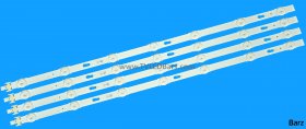 Samsung LED Backlight Array Samsung UE32J6300 BN96-34782A 32" CY-WJ032CGLV1H  CY-WJ032CGLV1V V5DF-320DC1-R2 4pcs