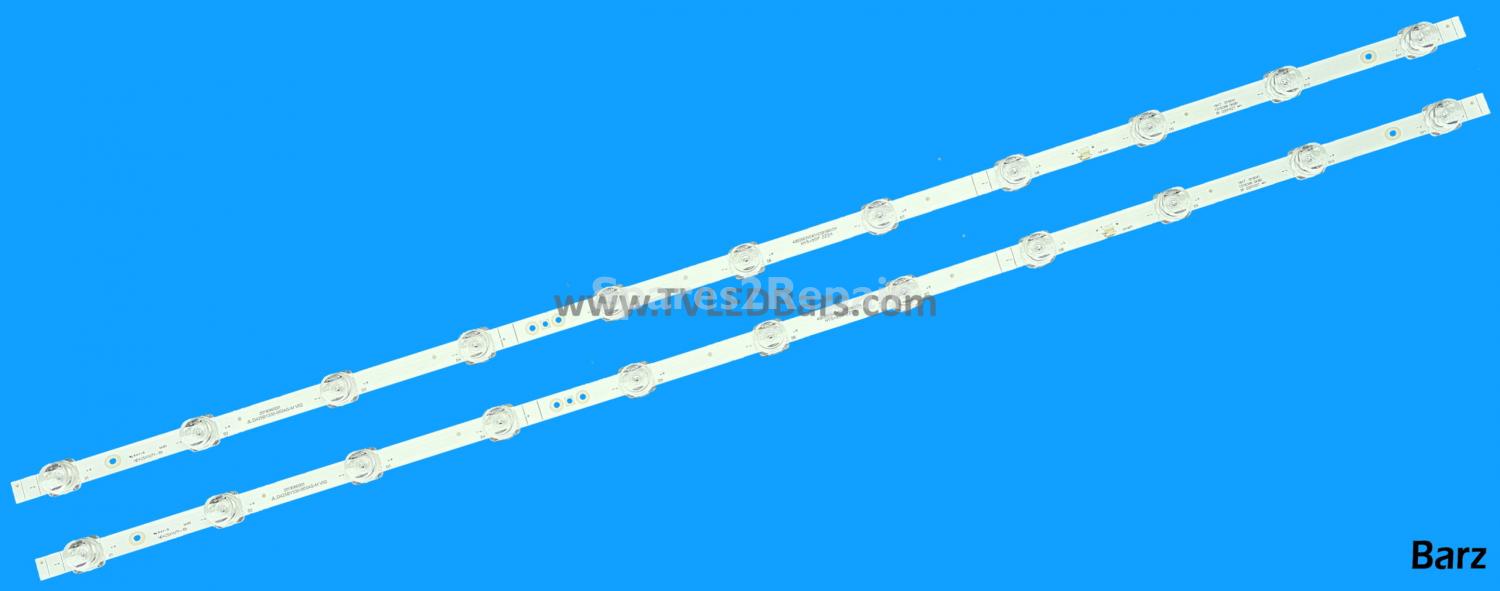 Hisense LED Backlight Array Hisense 43AE7000FTUK 43A7100FTUK 43A7300FTUK HD425X1U81-TOL1 HD425X1U81-TOL1 -T0L1 SVH425A09 CRH-BX43X1U513030T0211069 2pcs