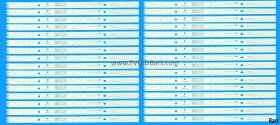 Barz LED Backlight Array Panasonic TX-65EX600B TX-65EXW684 TX-65FX600B TX-65FXW684 65" TZLP220KFCT TZLP220ZFAT TZLP247FFAA TNPA6354-4A 32pcs
