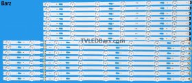 Samsung LED Backlight Array Samsung BN96-39665A + BN96-39666A 65" V5DU-650DCA-R1 + V5DU-650DCB-R1 16pcs (Copy)
