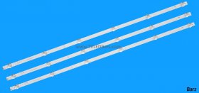 Barz LED Backlight Array Hisense 43A6GTUK 43A6KTUK 43A6HTUK 43A63HTUK 43A6BGTUK 43" HD425Y1U71-T0L1 HD425Y1U52-T0L1 CRH-BXBT43Y1303006030AKREV1.0 3pcs