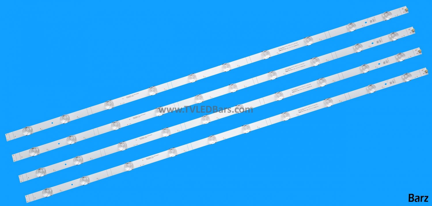 Barz LED Backlight Array Hisense 43A7GQTUK 43A7HQTUK HD425Z6U52-T0L1 ZD_SSC_D425_4x10_02_TDE30 _V3.10_20210520 SVH425A21 4pcs