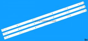 Barz LED Backlight Array Blaupunkt 32/146I-GB-5B-HKUP-UK 32" LVW320SSDX E2 V2 4C-LB320T-YHA TCL-0DM-32-0D30mm-3x6 3pcs