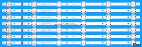 LG LED Backlight Array LG 55UP81006LA 55UP81006LR 55UP80003LR AGF30110402 AGF30110401 55" HC550DQG-SLDA1 -ABDA1 -SLDAA SSC_Y21 SLIM TRIDENT_55UP80 7pcs