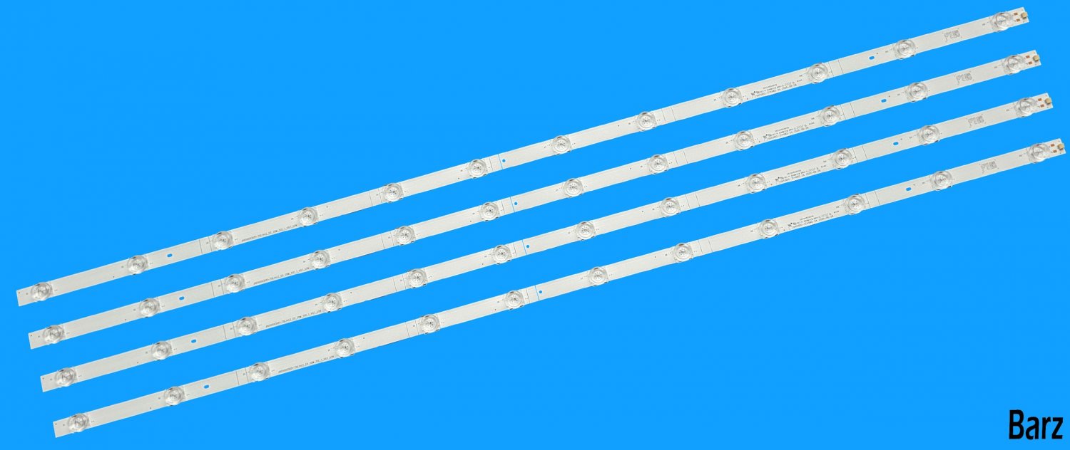 Barz LED Backlight Array Hisense 50AE7400FTUK 50A7500FTUK 50" JHD500X3U51-TAB1 -TAL2K2 -T0L1 CRH-BX50X3303012049AYREV1.4 SVH500AD6 4pcs