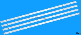 Barz LED Backlight Array Blaupunkt 40/148Z 40/133I 40/133Z HWV4041C HVW4041S RF-AJ400E32-1001S-01 A1 4pcs
