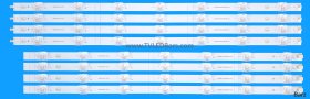 Barz LED Backlight Array Hisense 55A7GQTUK 55A7KQTUK 55A7HQTUK 55E7KQTUK 55E7KQTUKPRO 55" HD550Y3U51-T0L2 T0L4 HD550Y3U71-T0L2 HD550Y3U53-T0LFKB JL.D550E1330-003BS-M / SH55D14-ZC46AG-11 4/8pcs
