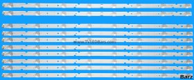 Barz LED Backlight Array TCL 65EP668 65EP668X1 65EP660 65" LVU650NDEL MD9W02 V4 CD9W10 V8 65D8-8X8EA-A-LX20190328 / TCL-65D8-3030-8X8EA-A-LX20190328.VER.2 10pcs