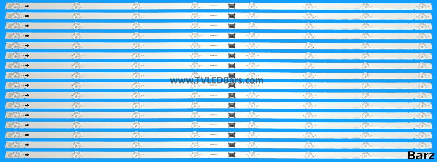 Barz LED Backlight Array Sony KD-85XH8096 KD-85X85J KD-85X89J YSAS085CNU02 LYX_LB8500H V0_00 LB8500B LB8500V 16pcs