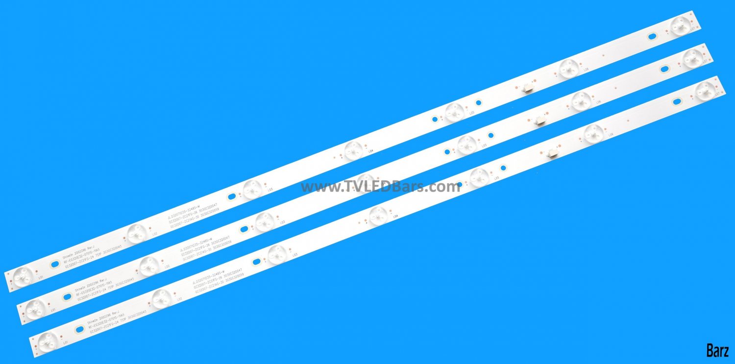 Barz LED Backlight Array Bush VL32HDLED Veltech VE32FO01UK BOEL320WX1 M08-BD32028-0701N-2296J 3pcs