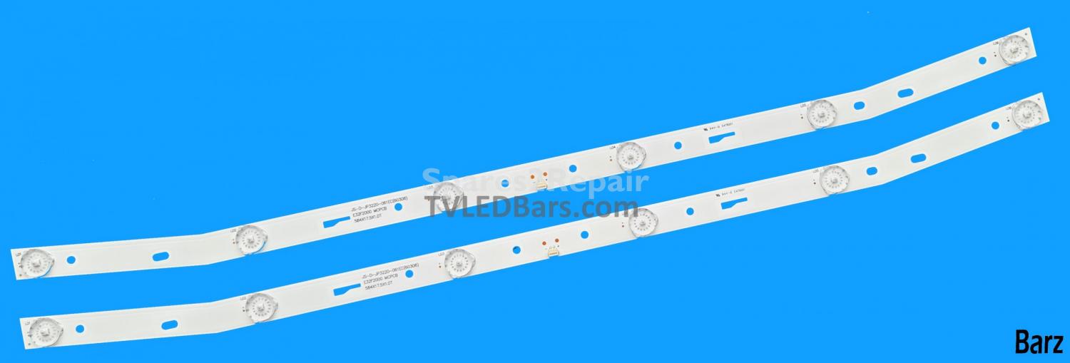 Barz LED Backlight Array Cello C32229T2 ST3151A05-8 MS-L1084 V1 V2 JS-D-JP3220-061EC 2pcs