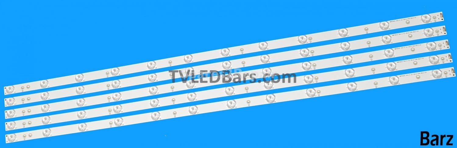 Philips 43 Inch Full LED Backlight Array - GJ-2K16-430-D512-V4 - LB43014 V0_00 - TPT430U3-EQYSHM.G TPT430U3-QVN03.U