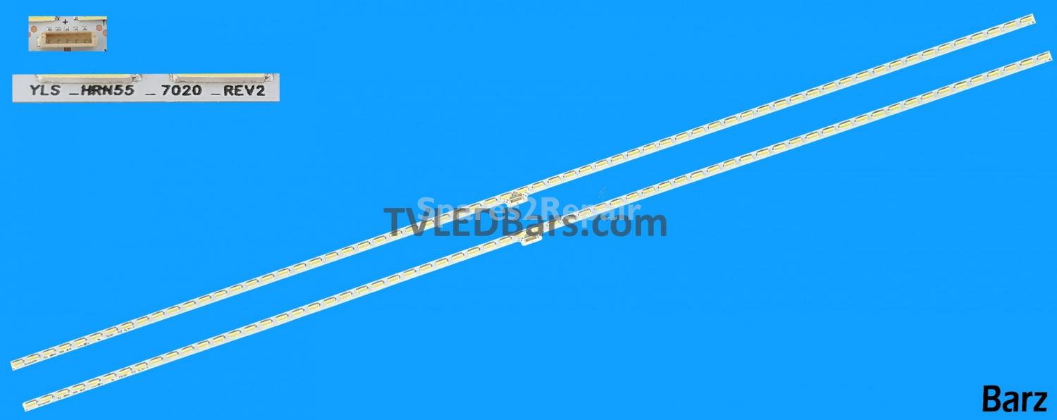 Sony 55 inch Full LED Backlight Array - YLS_HAN55_7020_REV1.5 + YLS_HRN55_7020_REV2 - SYV5541 - 75.P3C08G001 - KD-55X85