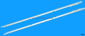 Barz LED Backlight Array Samsung BN96-21813A + BN96-21814A 55" LTJ550HW10-B LTJ550HW08-V 2pcs