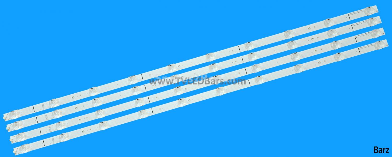 Hisense LED Backlight Array Hisense H43A6550 H43A6500 H43AE6400 H43A6400 HD425S3U51-B1 L2_E25_XAM_S10(1)_R1.0_S15_150_LM41-00605A 4pcs