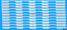 Hisense LED Backlight Array Hisense H60N5750UK H60N5700 H60NEC5600UK HD600N3U22 HD600N3U21 Hisense_60_HD600N3U22_11x5_3030C_D6T-2D1_W19_5S1P 11pcs