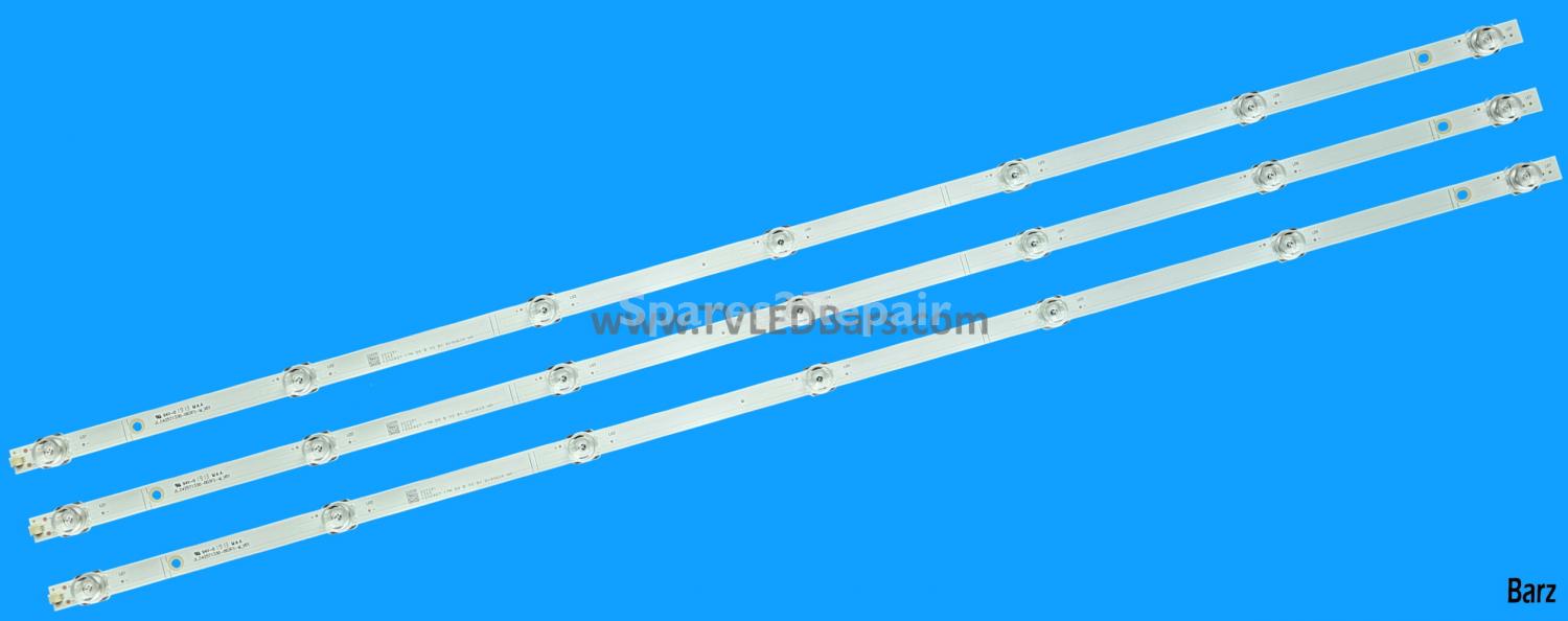 Hisense LED Backlight Array Hisense H43B7000 H43B7100 H43BE7000 H43BE7100 H43B7300UK HD425V1U51-T0L1 SVH425A05 3pcs