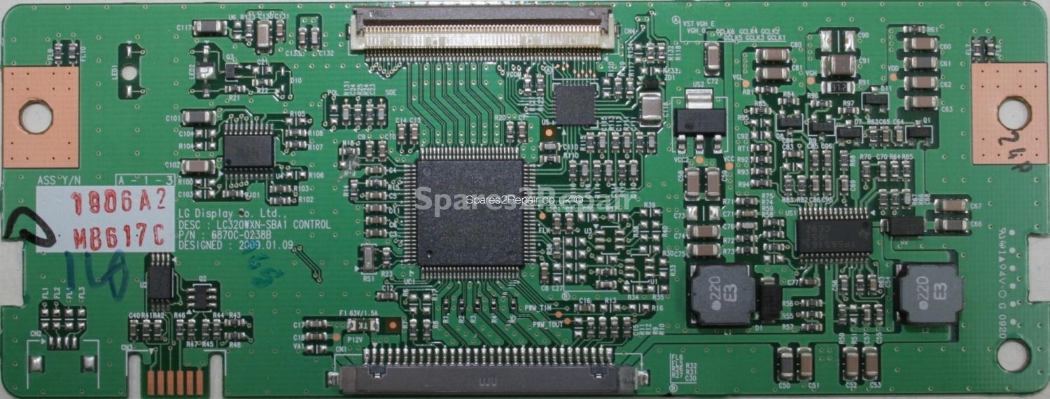 Bush A632 - LVDS - 6871L-1906A - 6870C-0238B - LC320WXN-SBA1 CONTROL