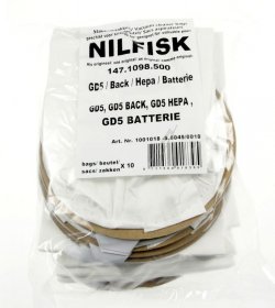 Compatible Vacuum Cleaner Bags - Dust Bags X10 For Nilfisk