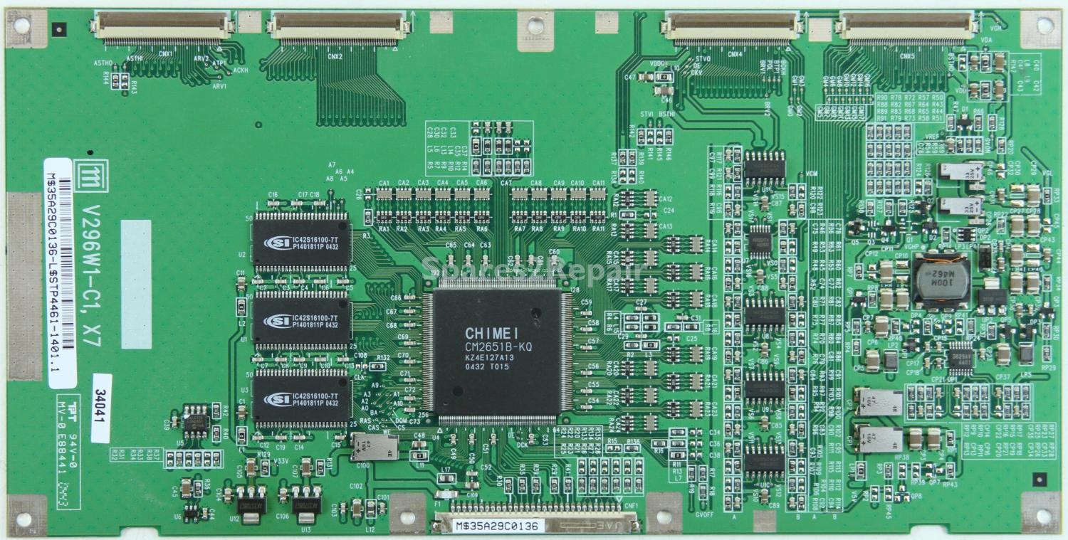 JVC LT-30E45SJ - T-Con - V296W1-C1, X7 - 35-A29C0136