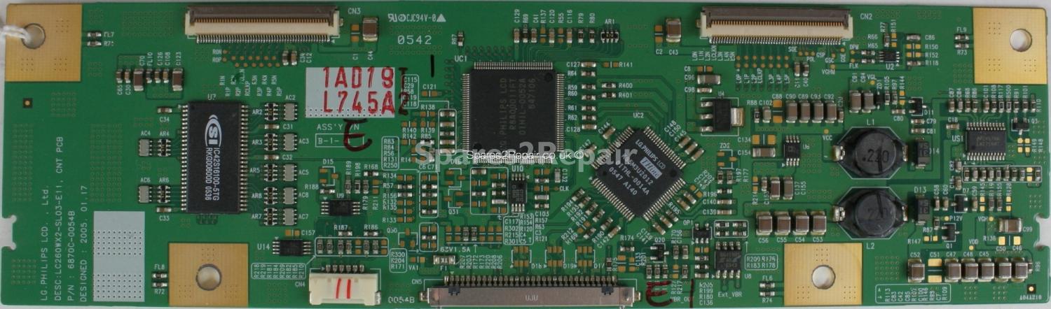 LG 26LX2R - LVDS - 6870C-0054B - 6871L-0745A - LC260WX2-SLO3-E11 - CNT PCB