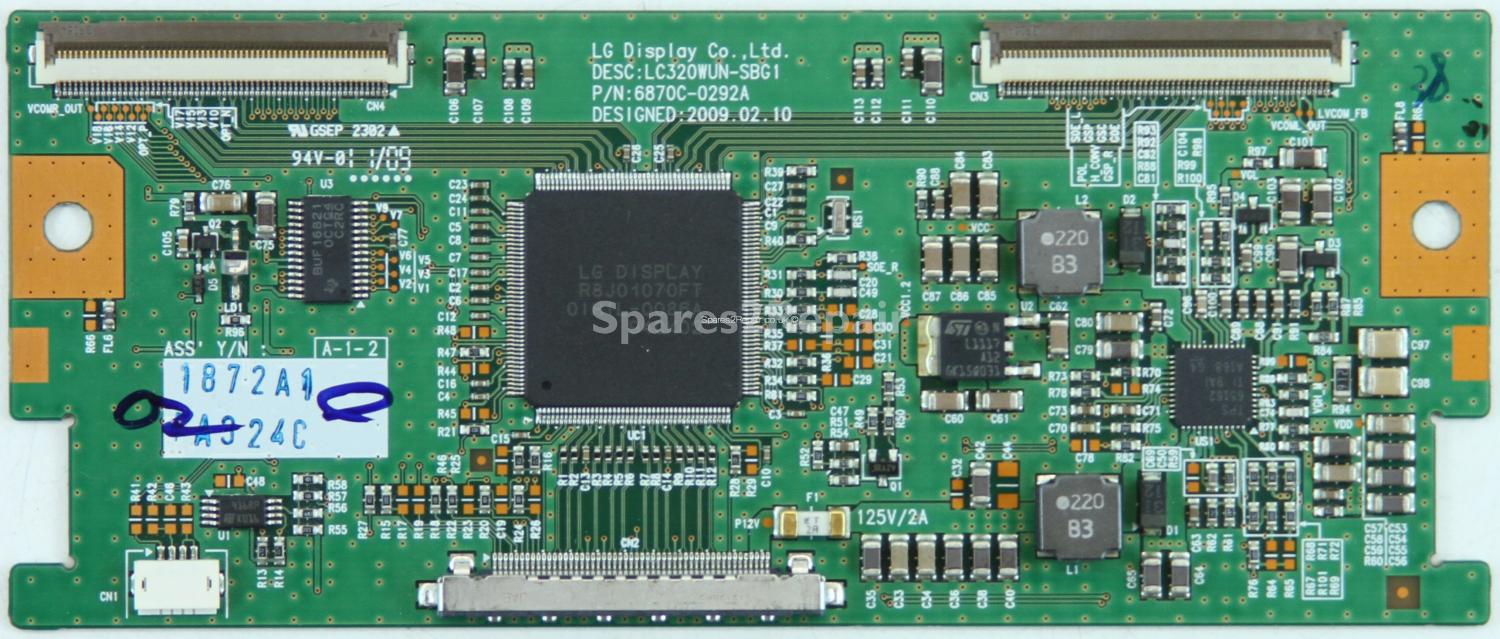 LG 32 Inch - T-Con - 6871L-1872A - 6870C-0292A - LC320WUN-SBG1