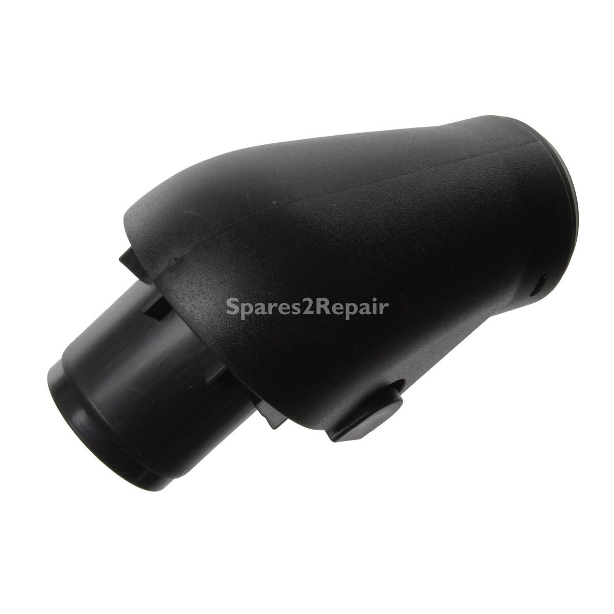 Compatible for Miele S300, S400 Series Black Plastic Hose End