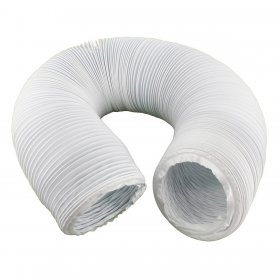 Universal Flexible PVC Plastic Vent Hose (4"/102mm x 6m)