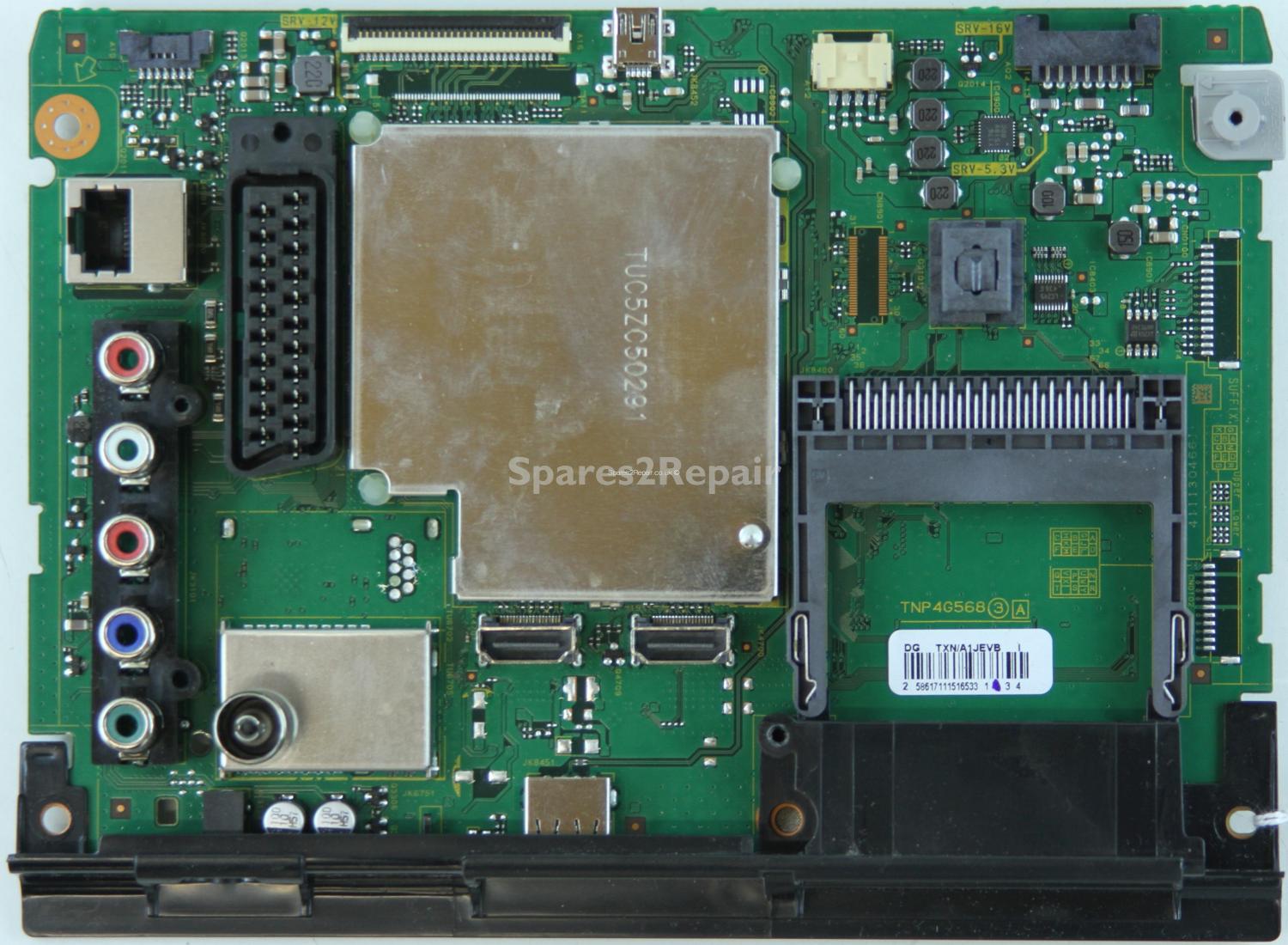 Panasonic TX-32CS510B - Main AV - TXN/A1JEVB DG - TNP4G568 3A
