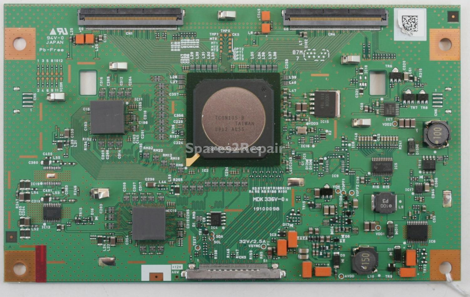 Panasonic TX-37LZD85 - T-CON - MDK 336V-0 - 19100098