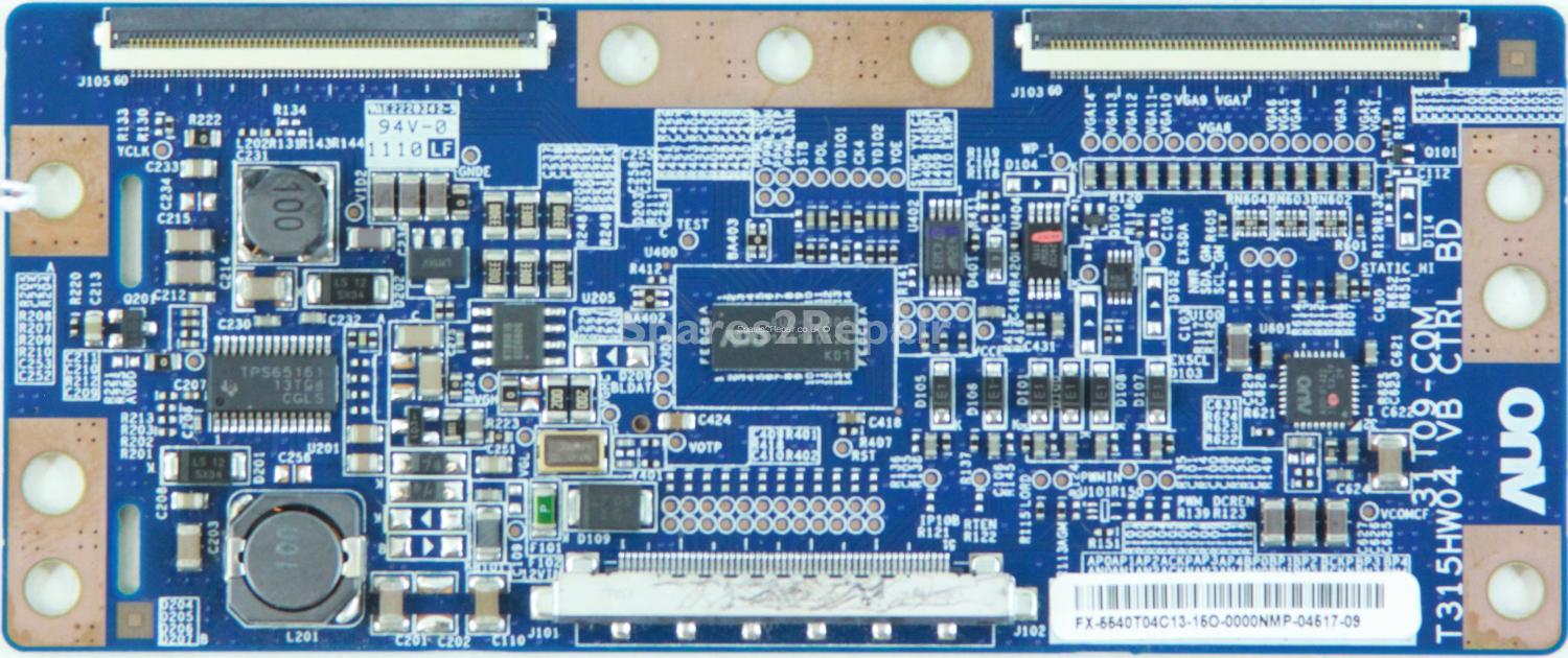 Samsung LE40D550 - T-Con - 55.40T04.C13 - T315HW04 VB CTRL BD - 31T09-C0M