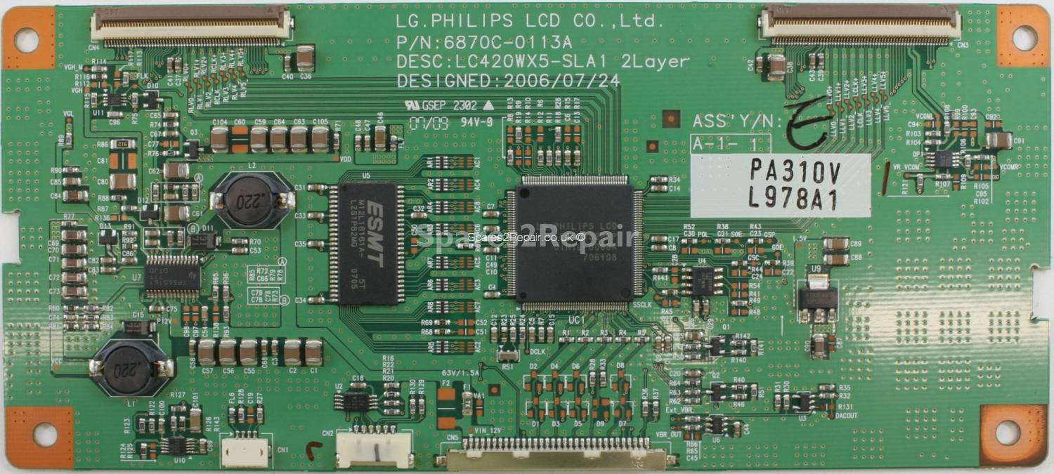 Tevion LCD4202 - LVDS - 6870C-0113A - LC420WX5-SLA1 - 6871L-0978A
