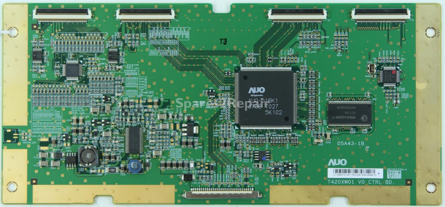 Unknown 42 Inch - T-Con - 55.42T01.031 - 05A43-1B - T420XW01 V0 CTRL BD