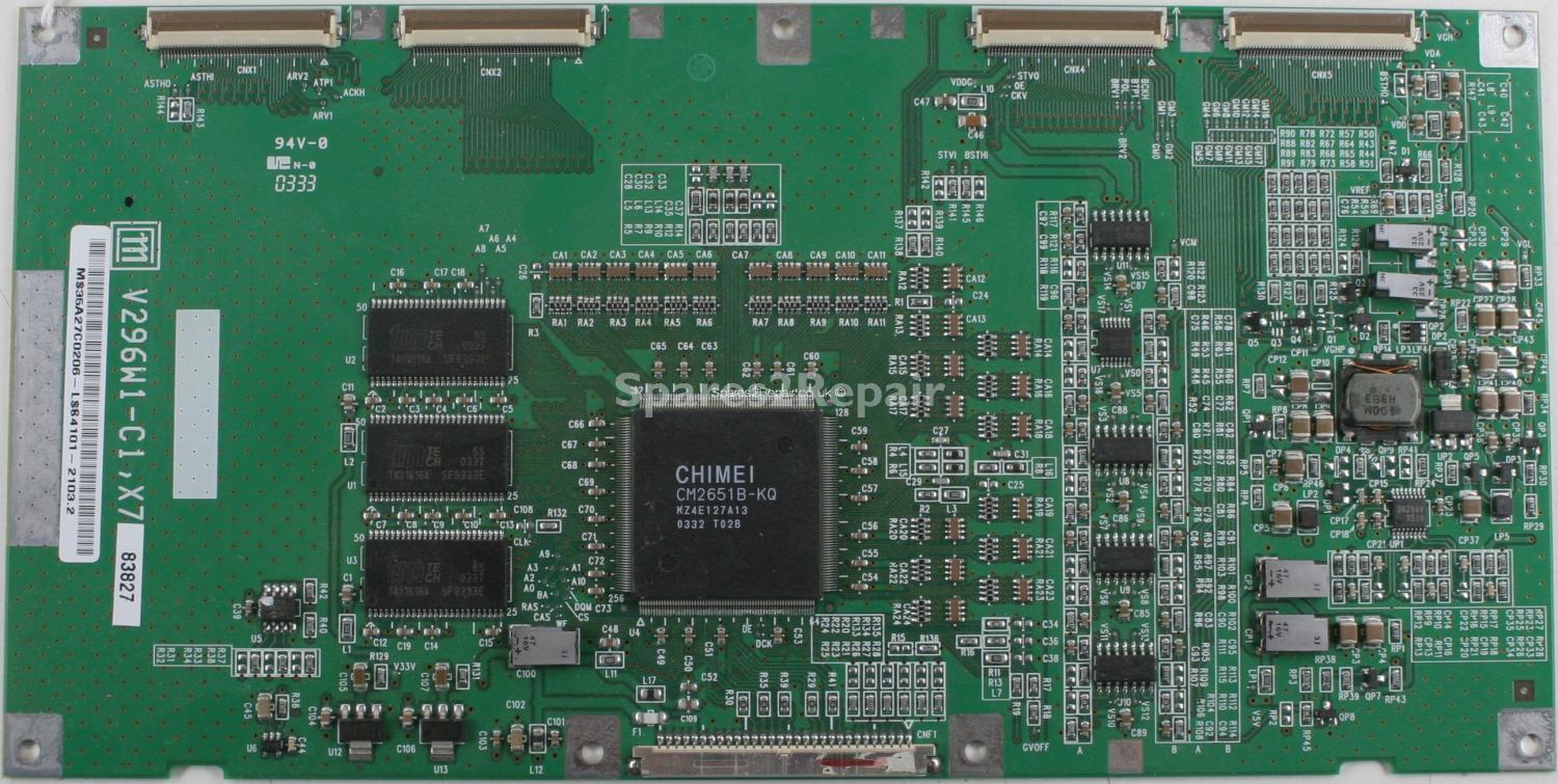 Unknown 27 Inch - T-Con - V296W1-C1 X7 - 35-A27C0206