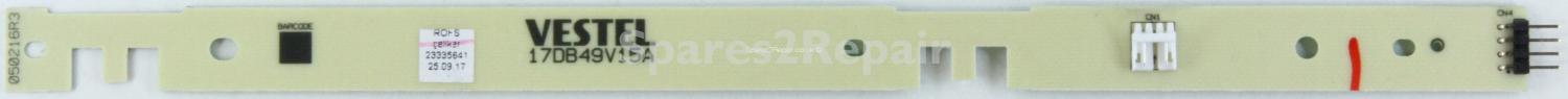 Vestel Interface Board - 23335641 - 17DB49V15A - 30094360 - 17DB49V15AR3 - 050216R3